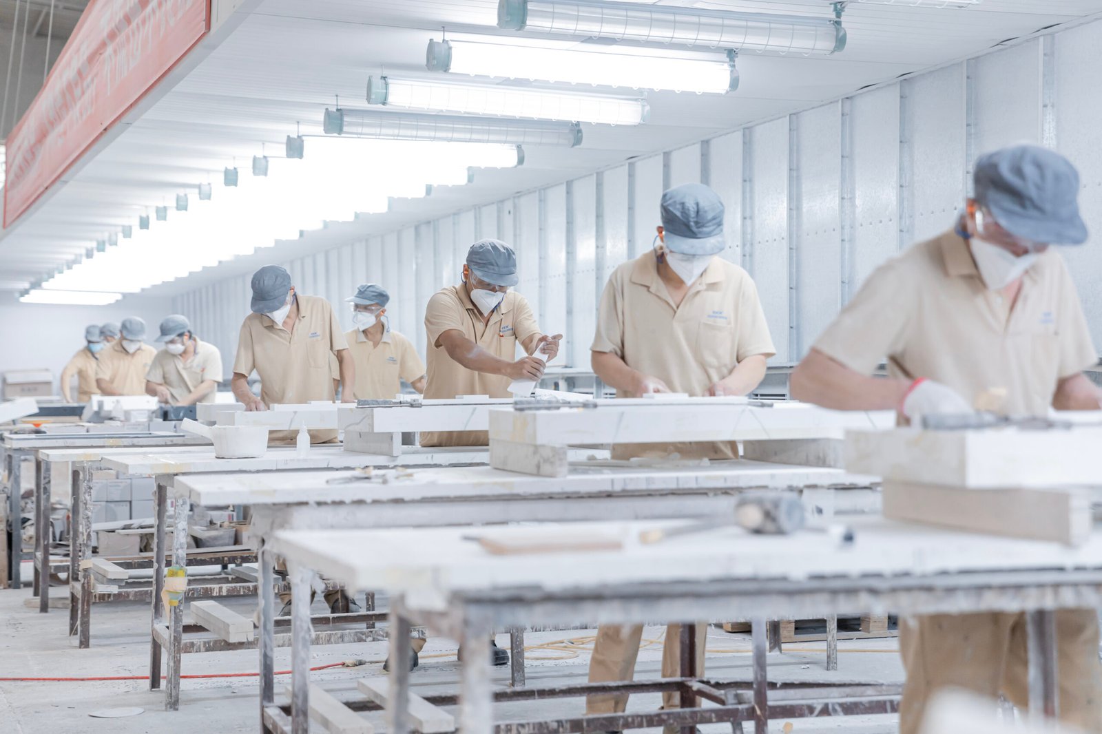 KKR sanitary ware workshop