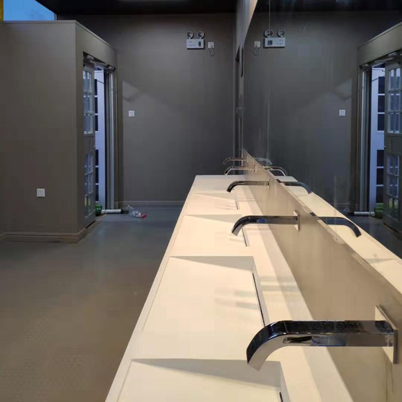 long size bathroom sink