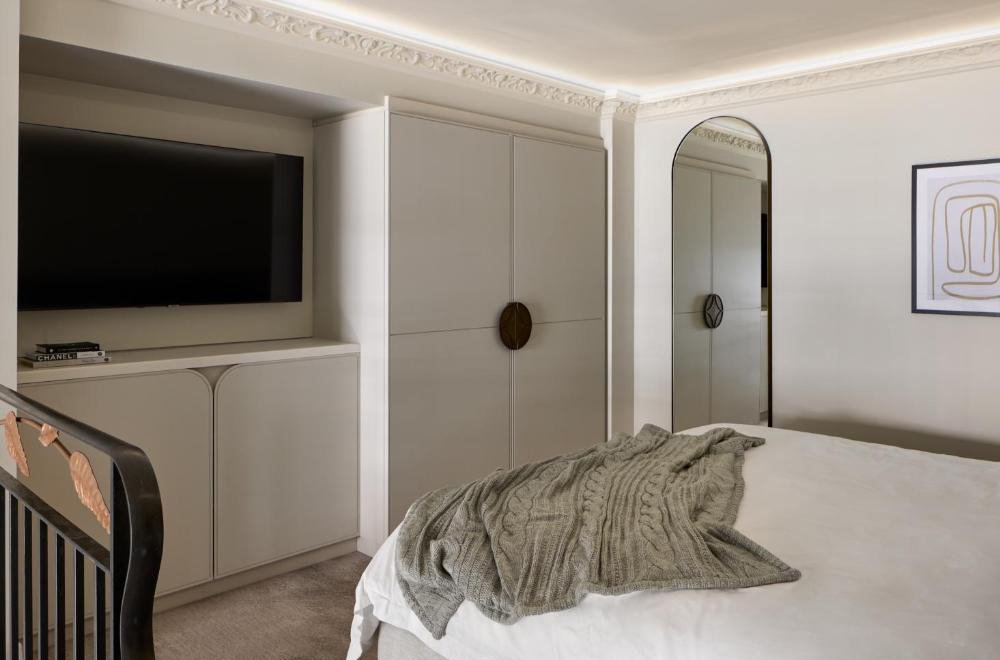 hotel integrated inside cabinet