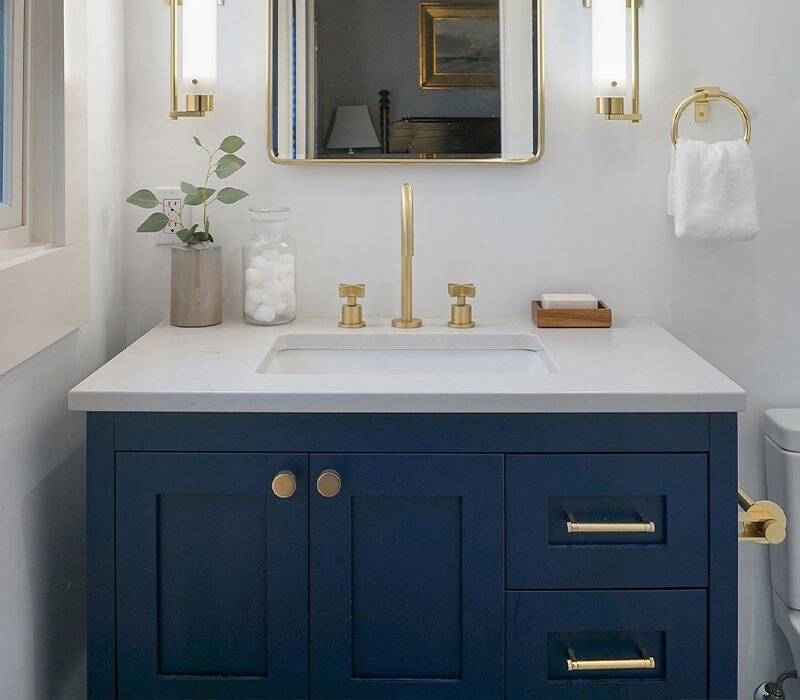 cabinet sink
