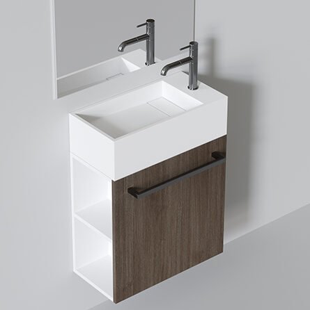 wall hung basin