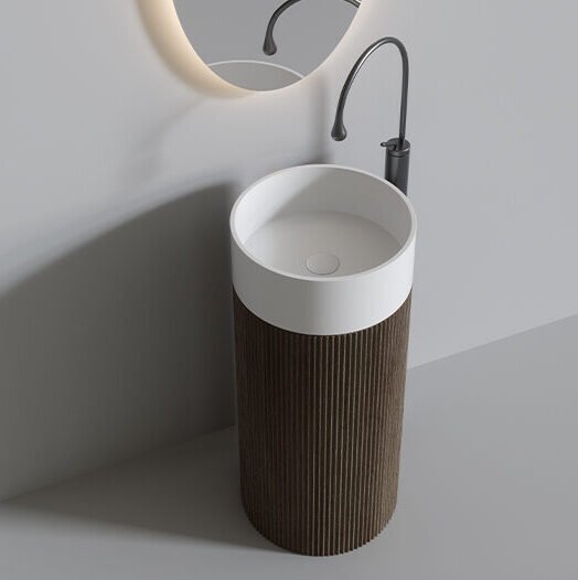 freestanding basin