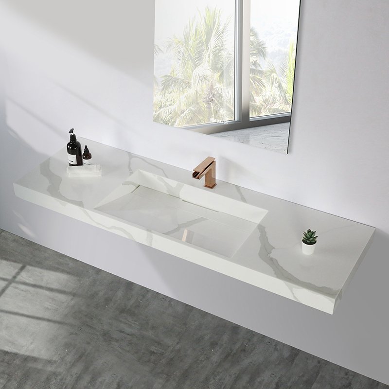 marble pattern basin