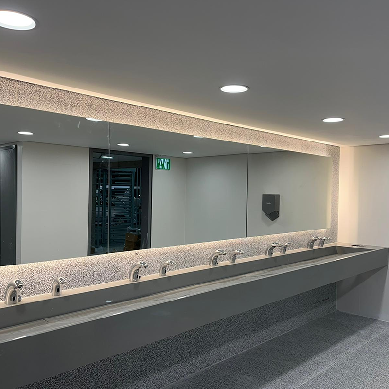 long slope public sink