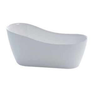 KKR-B1005 Modern Freestanding Acrylic Bathtub for Hotel & Residential Bathroom Projects