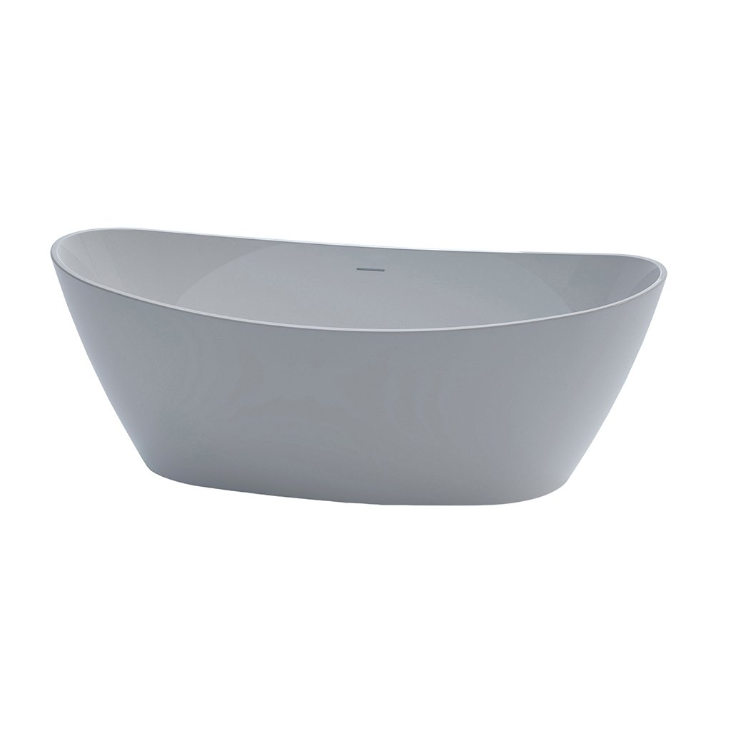 KKR-B1008 Modern Oval Freestanding Acrylic Bathtub for Hotel & Residential Bathroom Projects