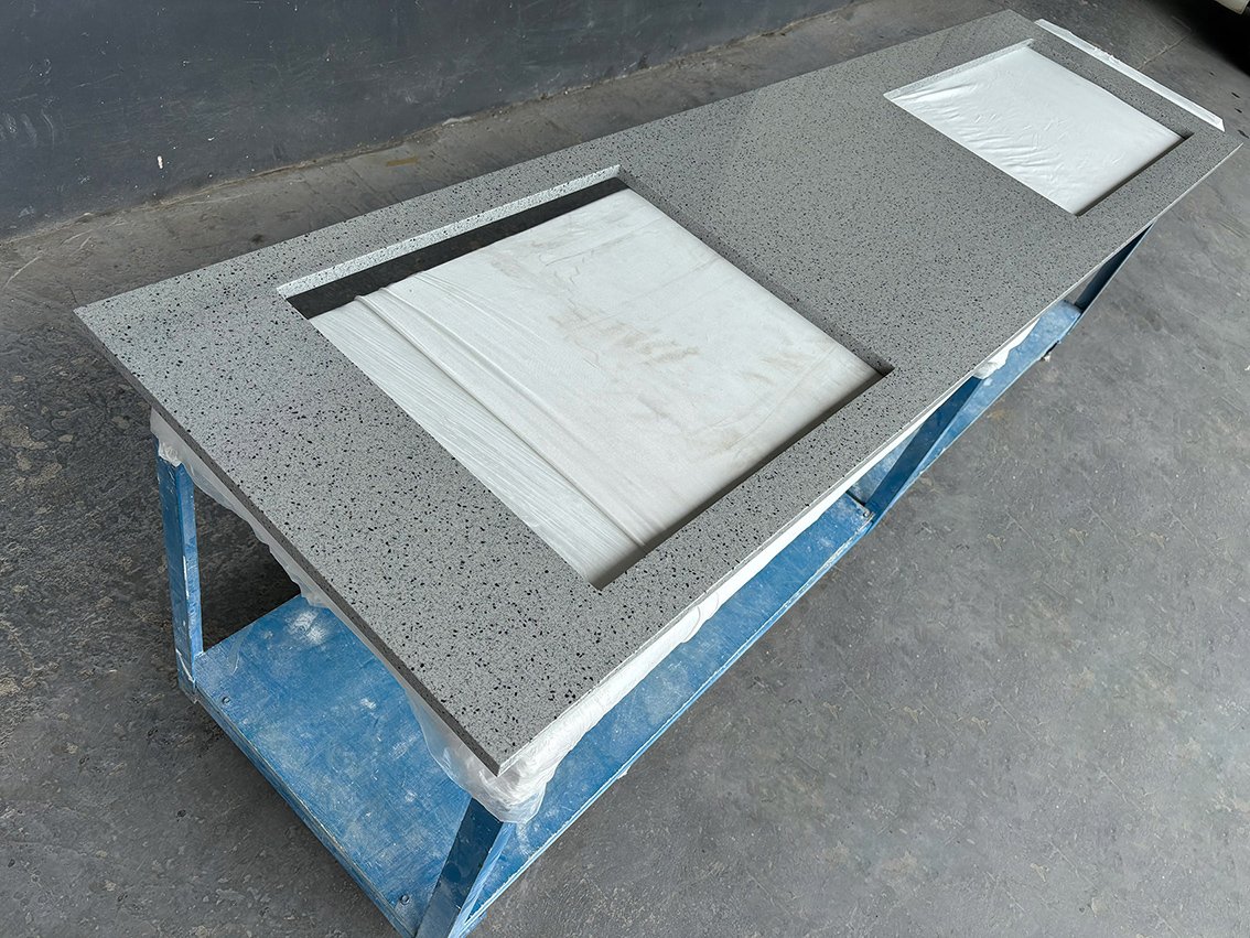 kkr costom bathroom countertops