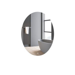 Oval LED Bathroom Mirror with Backlit Light | Anti-Fog Illuminated Vanity Mirror for Hotel Projects