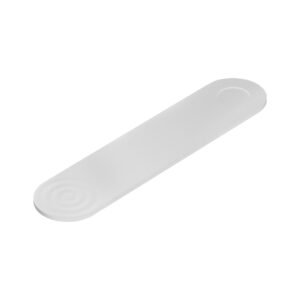 Extra Long Solid Surface Bathtub Tray 900mm | Slim Minimalist Bath Caddy for Freestanding Tubs