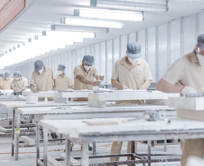 KKR sanitary ware workshop