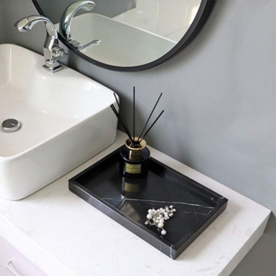 bathroom storage tray