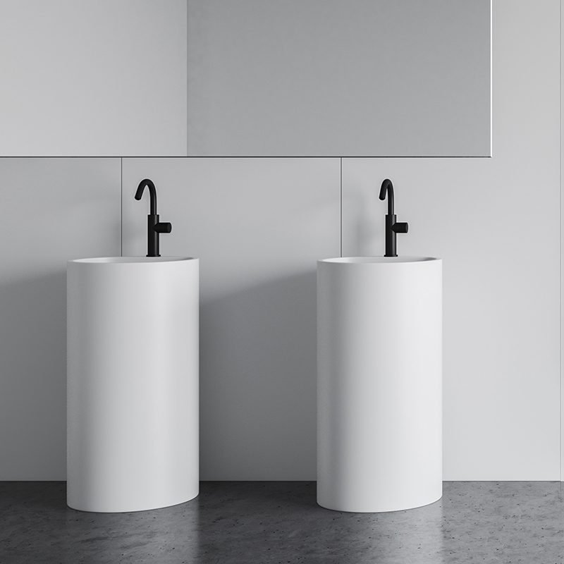 Pedestal basin